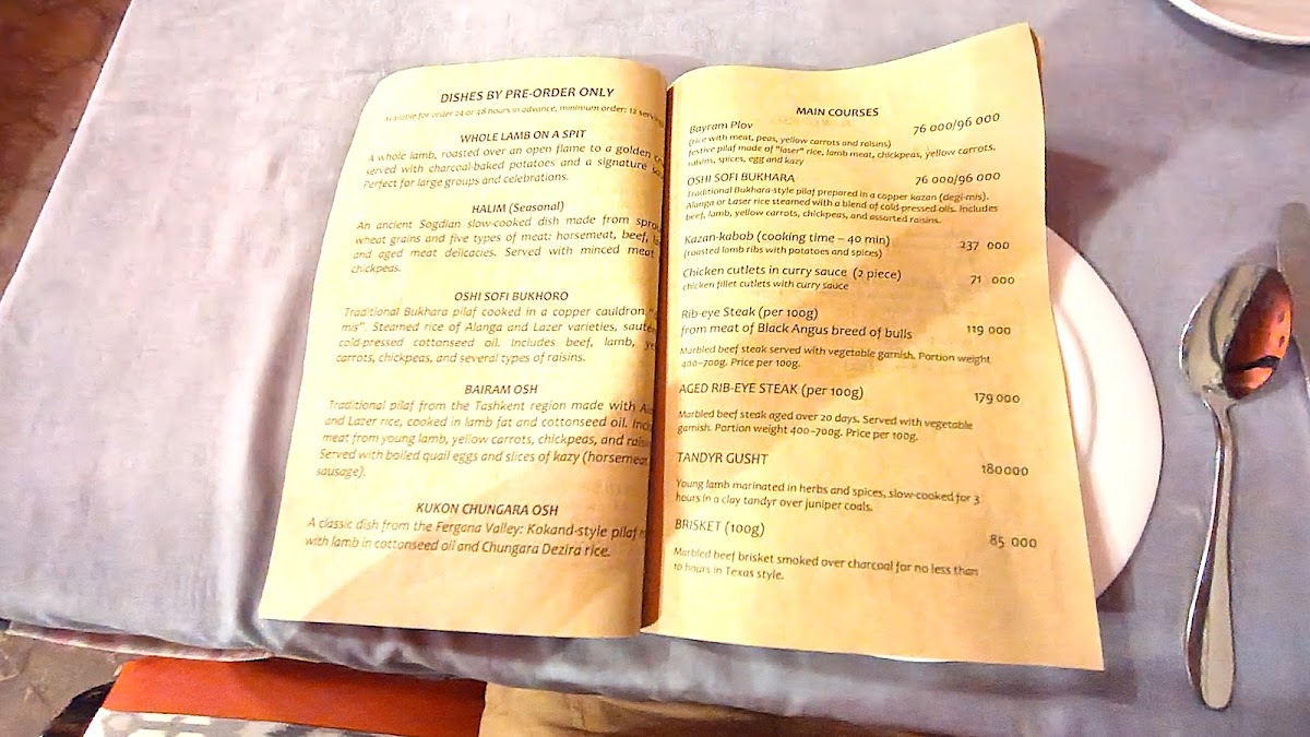 Menu Restaurant Caravan-7