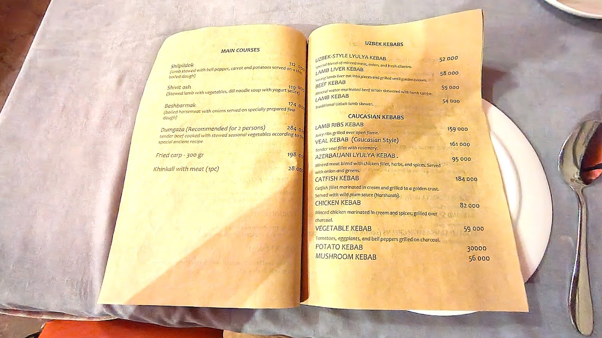 Menu Restaurant Caravan-9